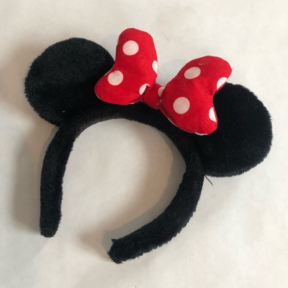 ❤️ Minnie Mouse Ears Headband 🖤